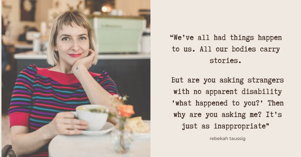 Rebekah Taussig says…